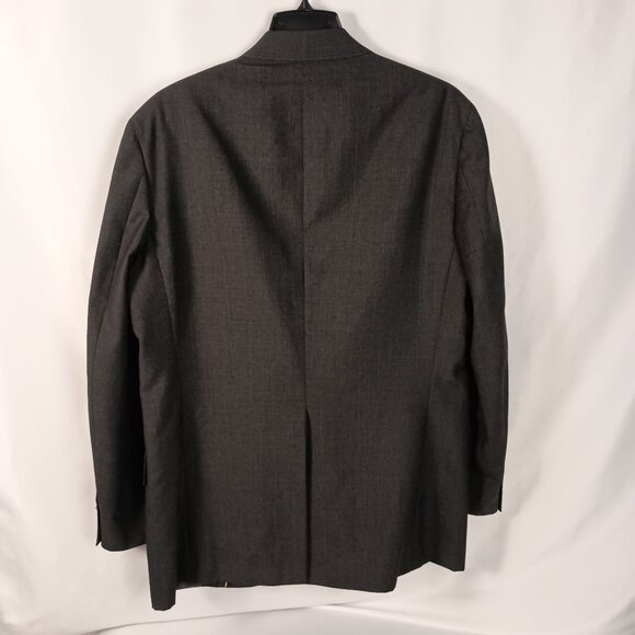 Austin Reed Regent Street Men’s Wool Sport Coat Blazer Gray Excellent Condition - Picture 2 of 5